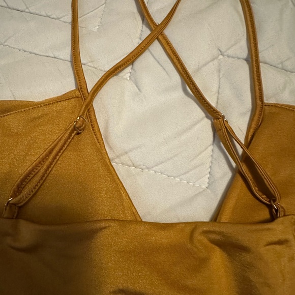 Guess Golden Yellow Bodysuit - Picture 3 of 6